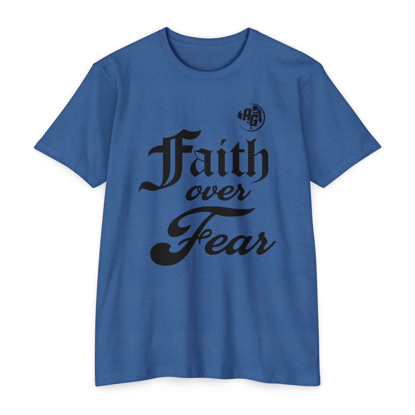 Camiseta para mujer "La fe sobre el miedo"