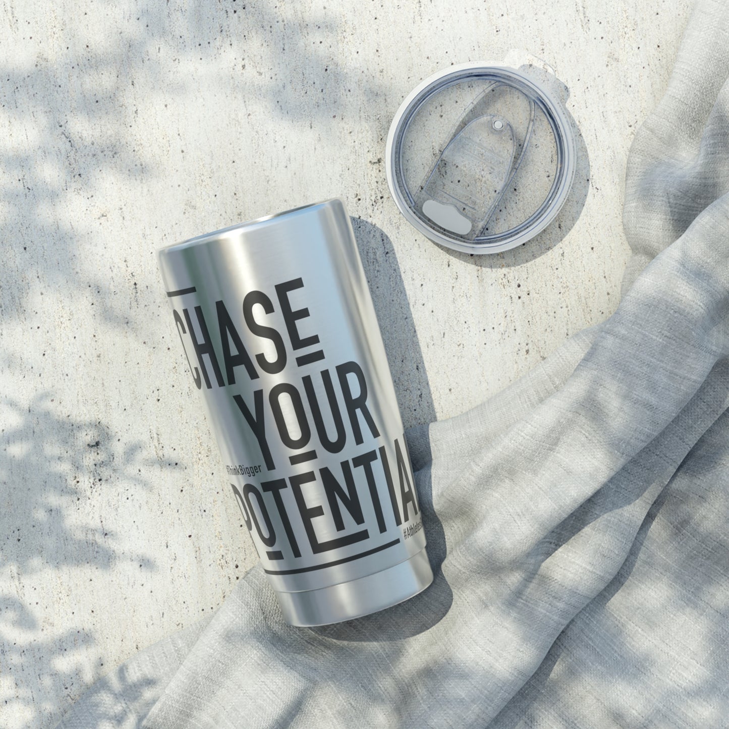 Tumbler — “Chase Your Potential” 20oz - Athletes Global Store