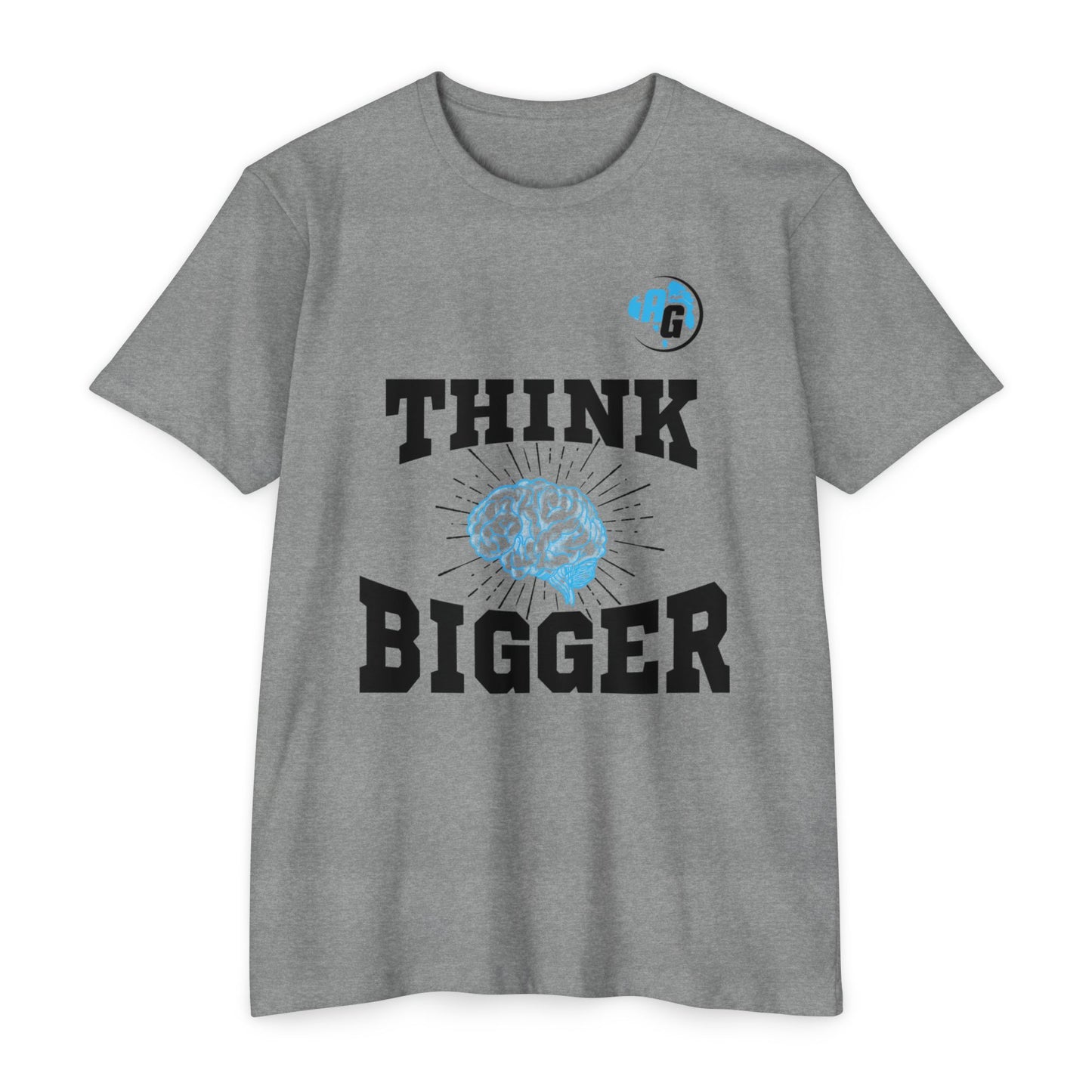 Camiseta para hombre "Think Bigger"