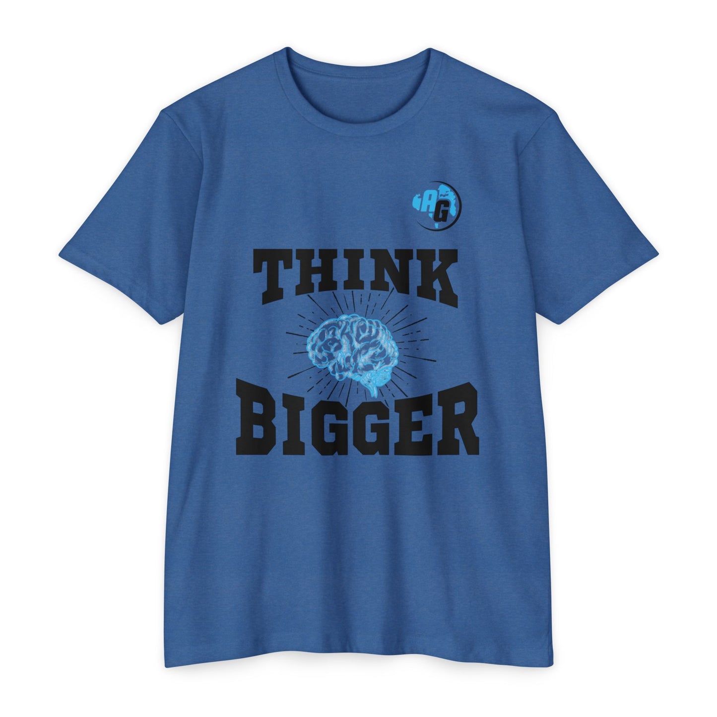 Camiseta para hombre "Think Bigger"
