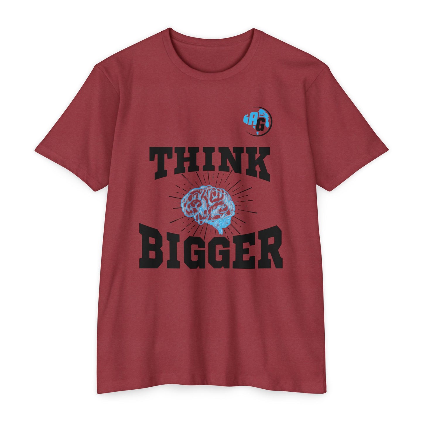 Camiseta para hombre "Think Bigger"