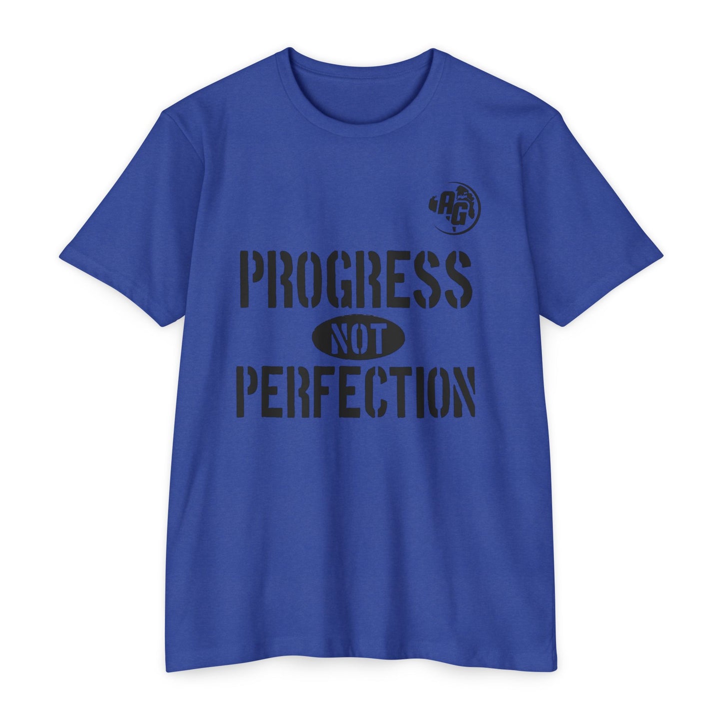 Camiseta para mujer "Progreso, no perfección"