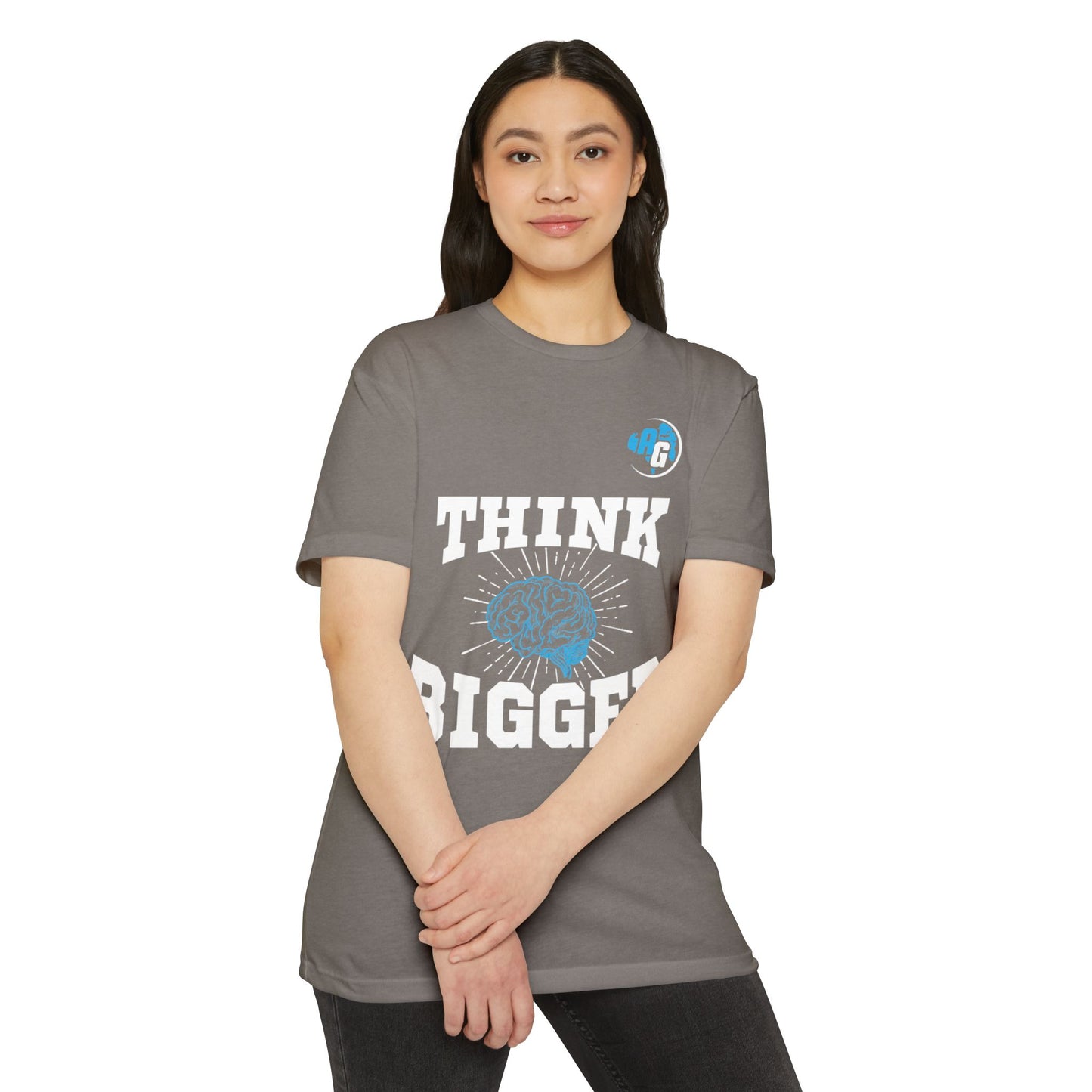 T-shirt femme « Pensez plus grand »