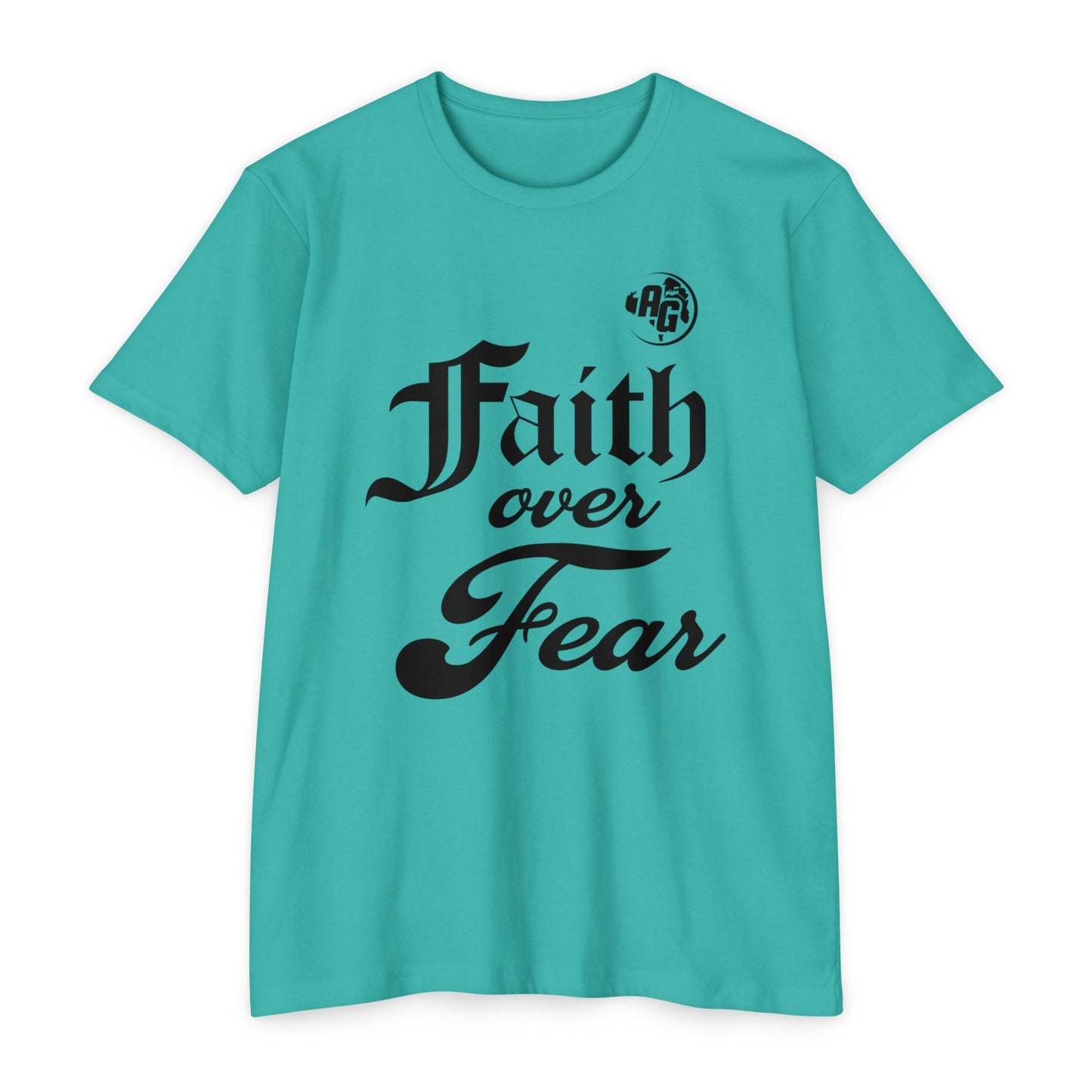Camiseta para mujer "La fe sobre el miedo"