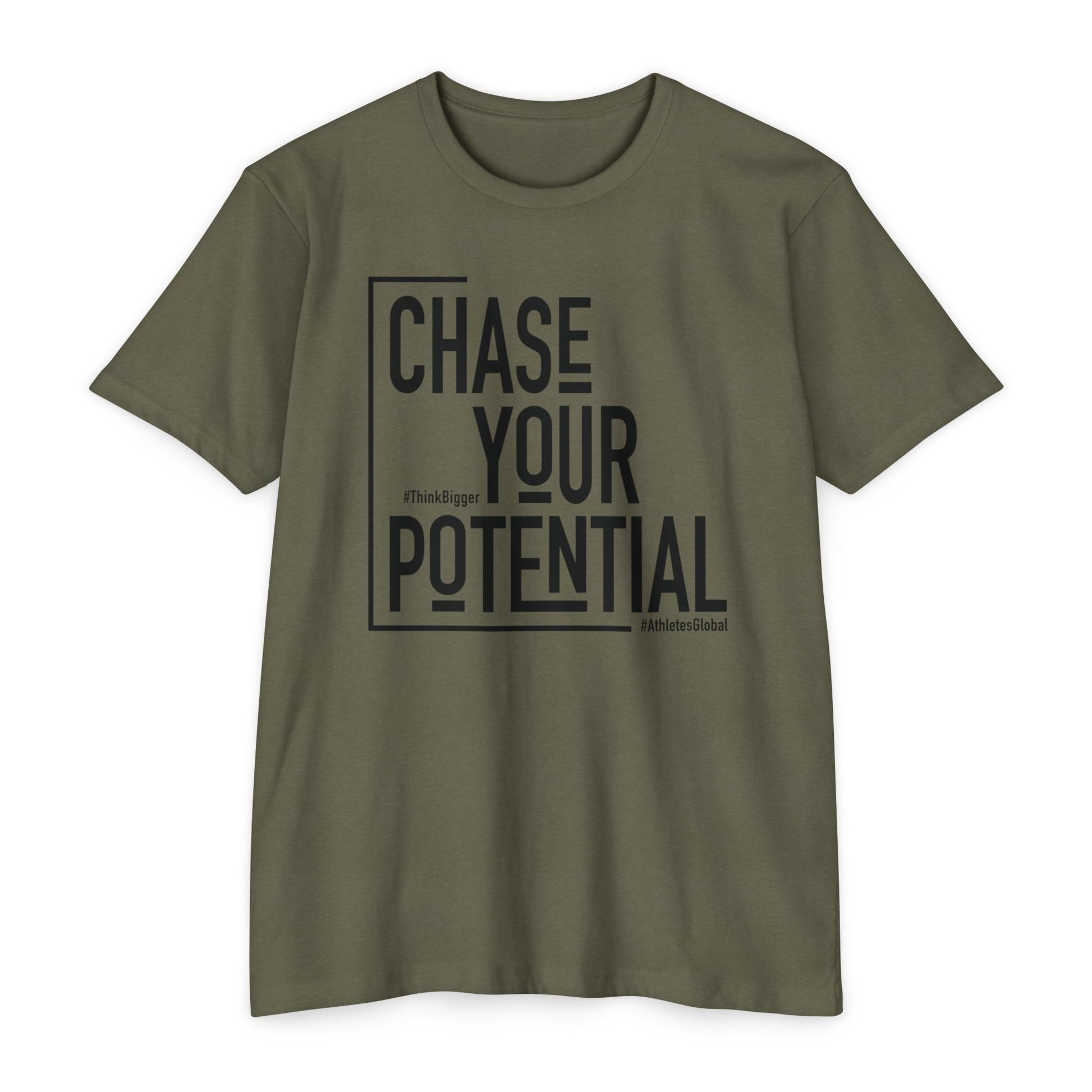 Chase Your Potential T-Shirt - Athletes Global Store