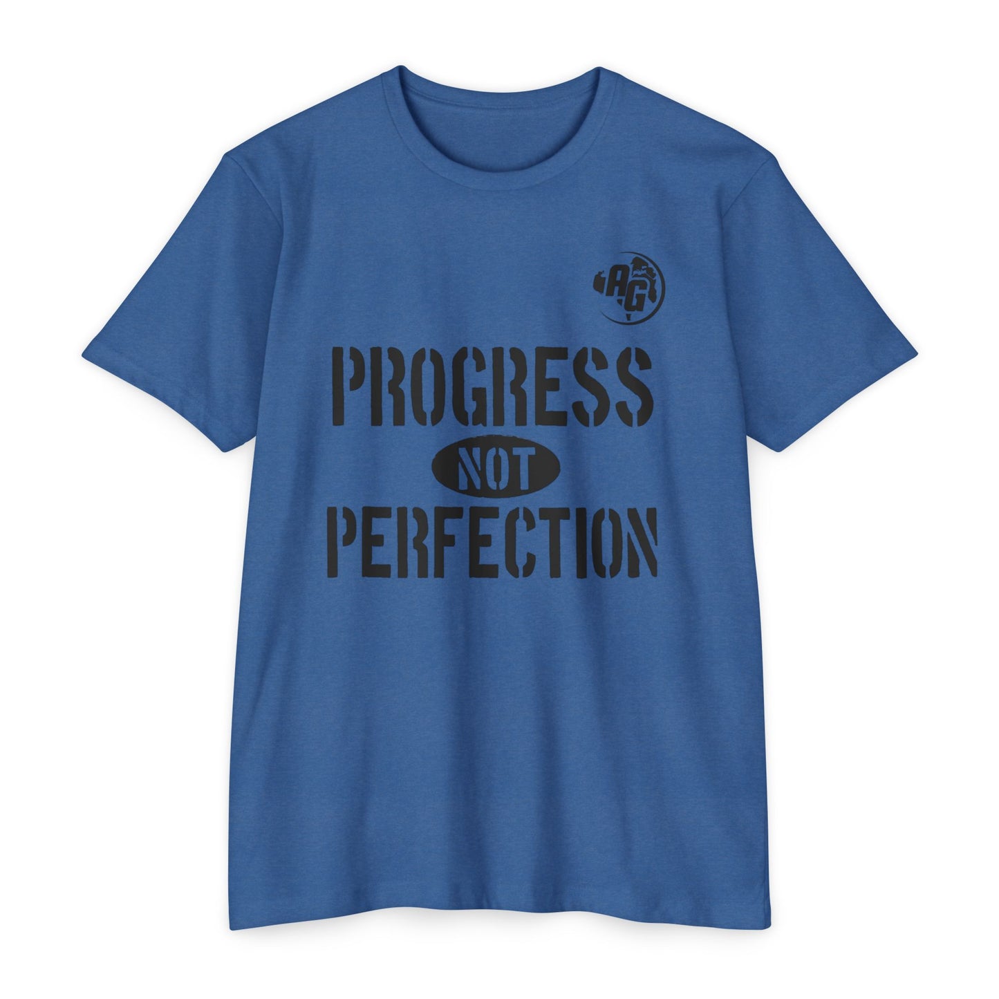 Camiseta para mujer "Progreso, no perfección"
