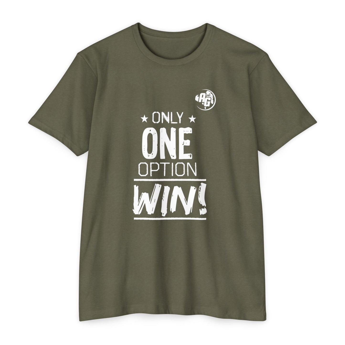 Camiseta para mujer "¡Solo una opción gana!"
