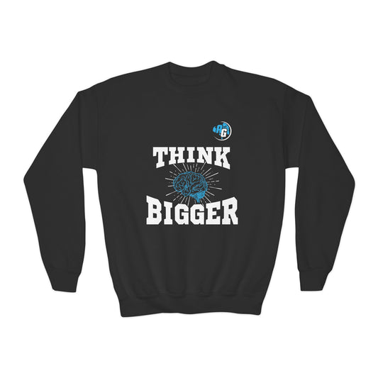 Sweat-shirt ras du cou « Youth Think Bigger » 