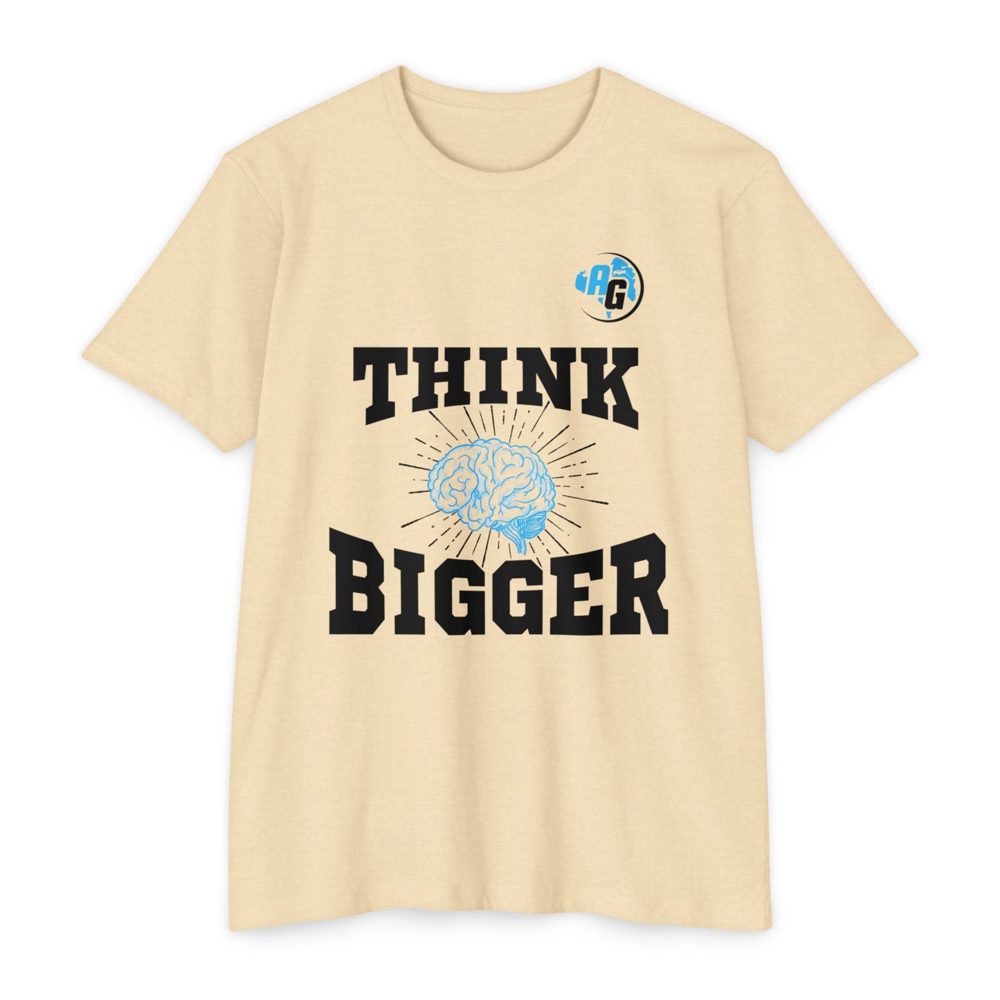 T-shirt femme « Pensez plus grand »