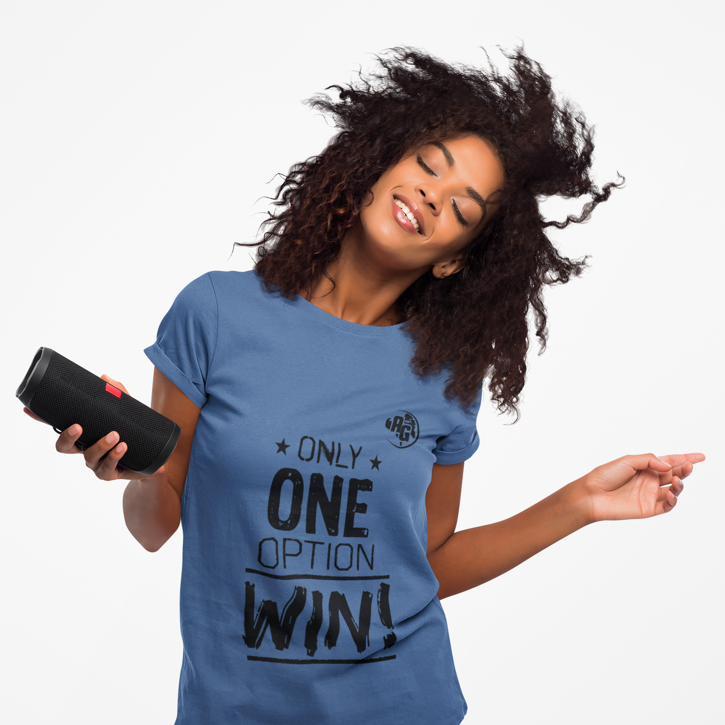 Camiseta para mujer "Solo una opción gana"