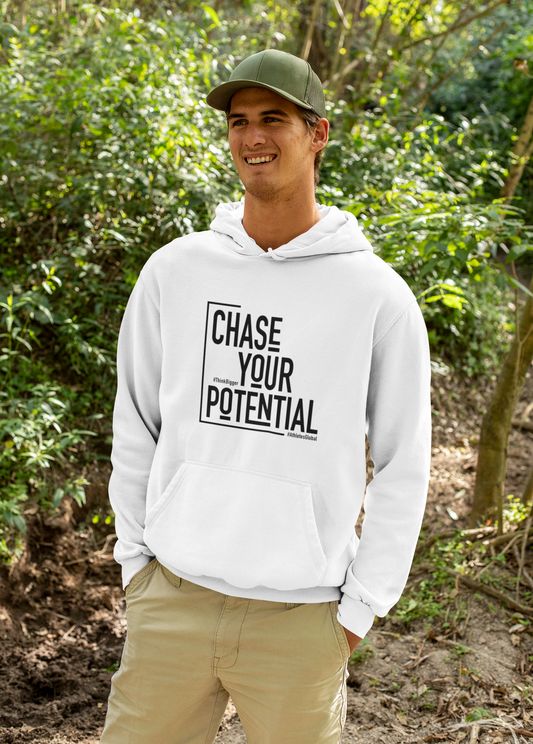 Men Word of the Year 2026 "Chase Your Potential" Hoodie - Athletes Global Store
