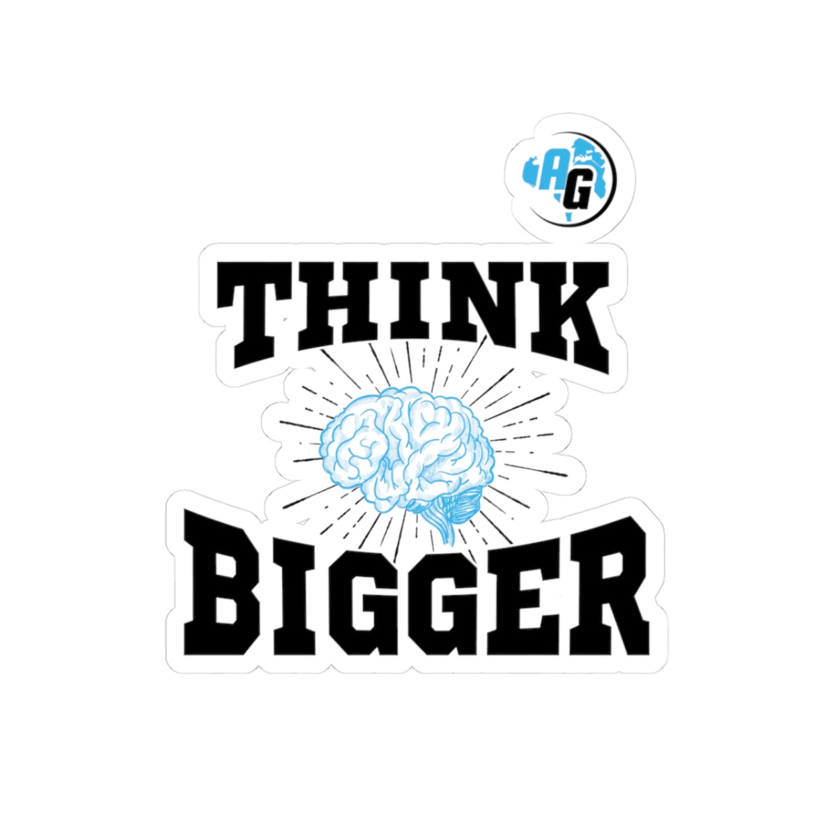 AGC Think Bigger Sticker