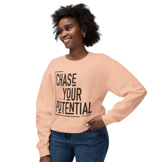 Women Chase Your Potential Crewneck Sweatshirt - Athletes Global Store
