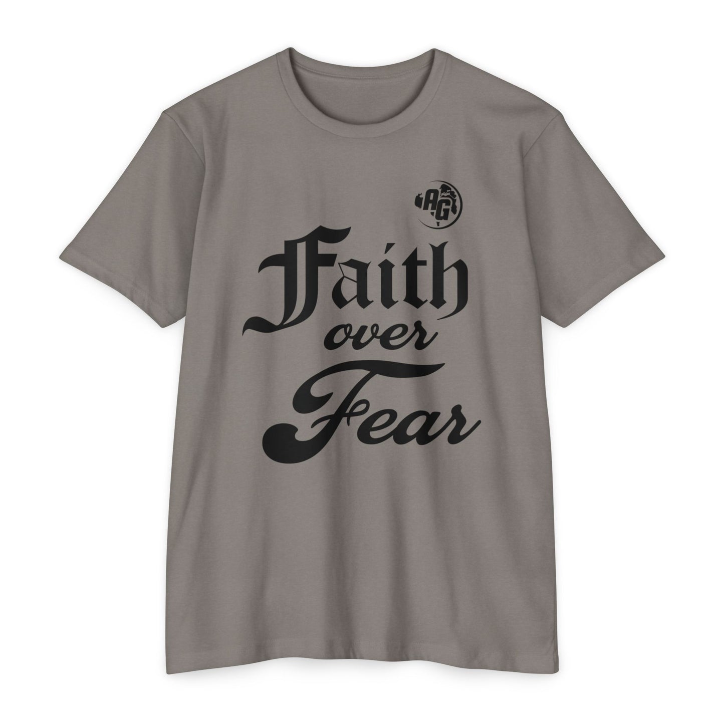 Camiseta para mujer "La fe sobre el miedo"