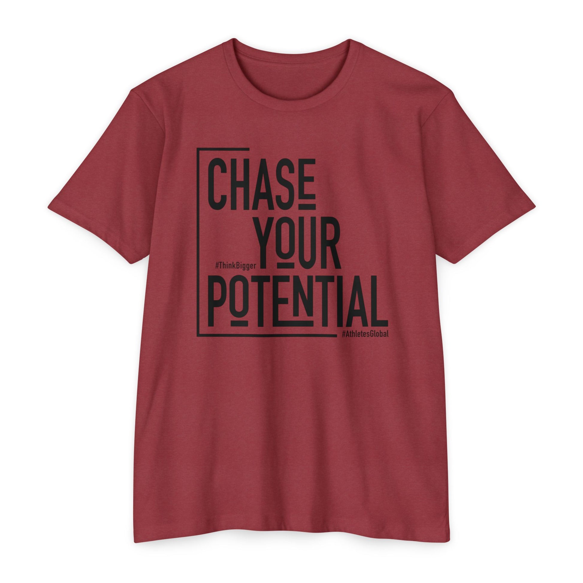 Chase Your Potential T-Shirt - Athletes Global Store