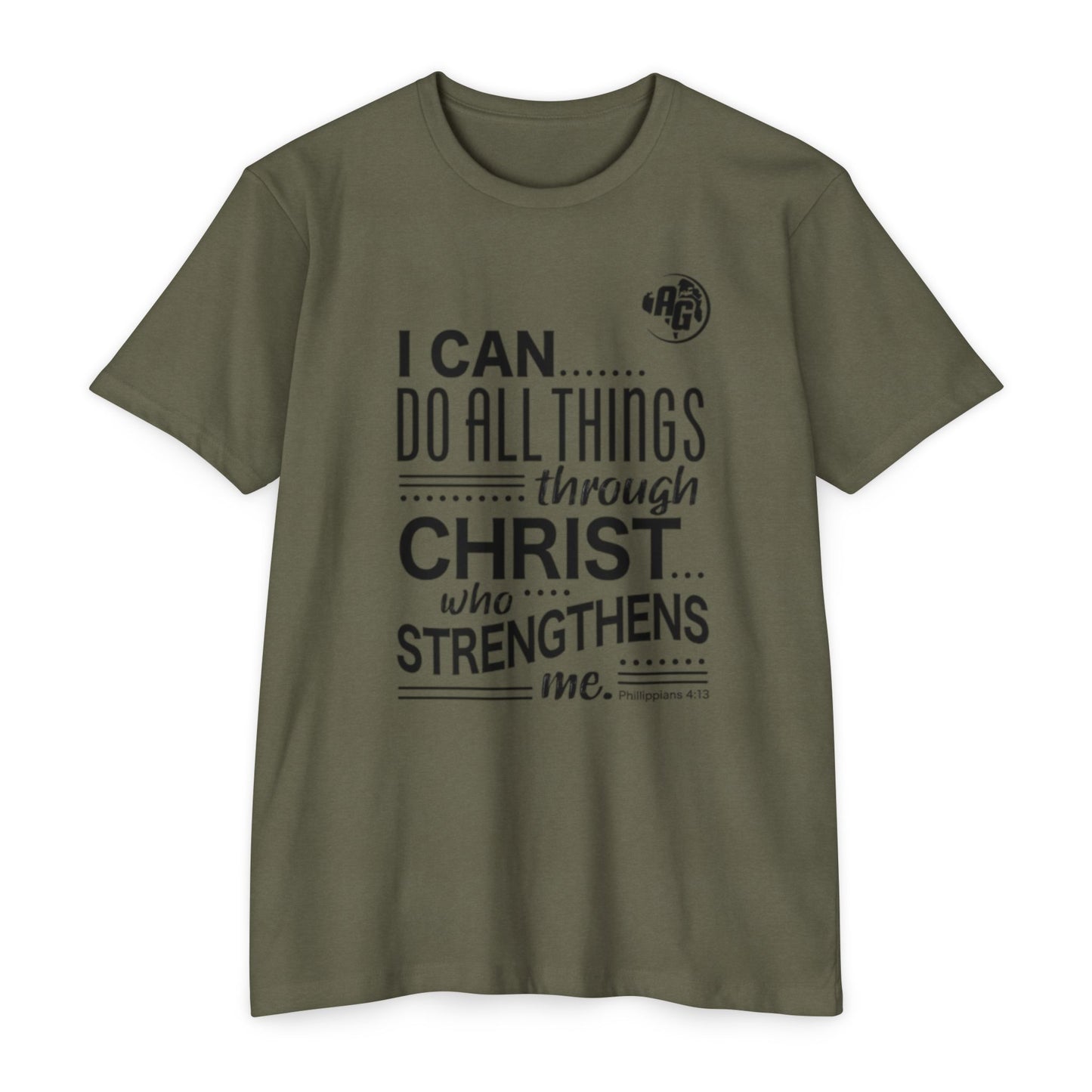Men "I Can Do All Things" T-Shirt