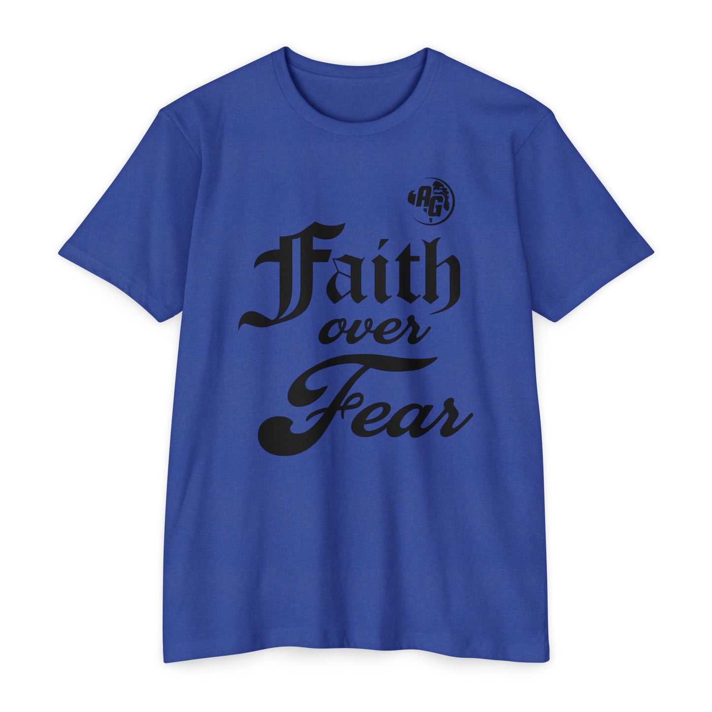 Camiseta para mujer "La fe sobre el miedo"